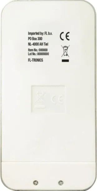 JARETH ABS kalkulator Bijela