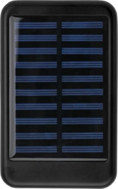  Aluminium solar power bank Drew black