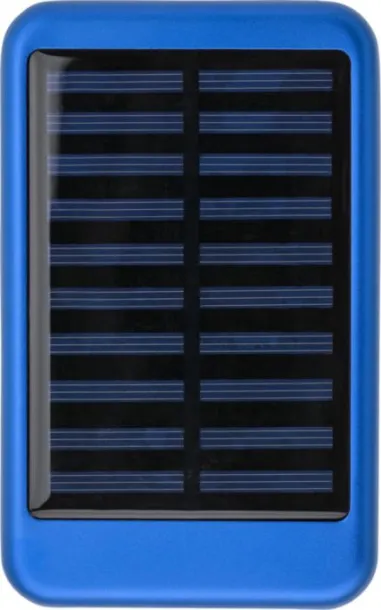  Aluminium solar power bank Drew blue