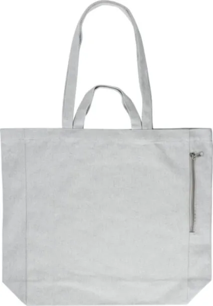 Bennett Recycled cotton shopping bag Siva