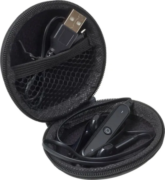 Aria ABS pouch with earphones Aria