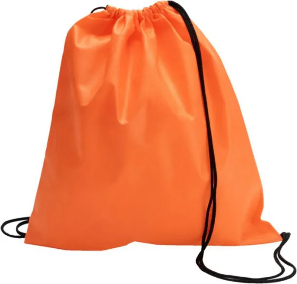 Nico Nonwoven (80 gr/m²) drawstring backpack orange