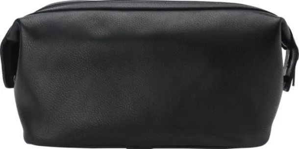 Flynn Leather toiletry bag black