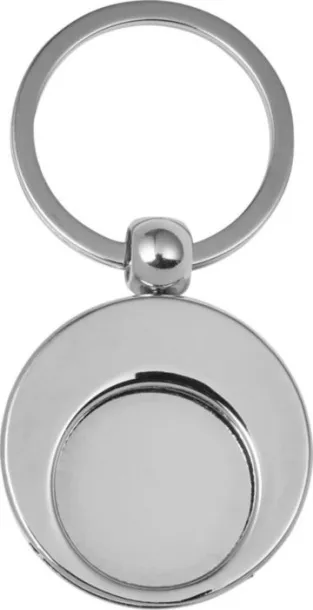  Metal 2-in-1 key holder Christie silver