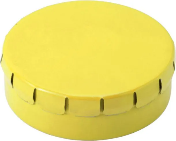  ANIKA Tin with mints Žuta