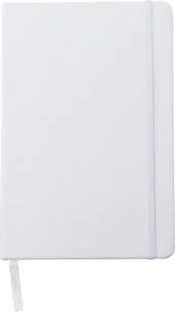 SAMIRA rPET Notebook (A5) white