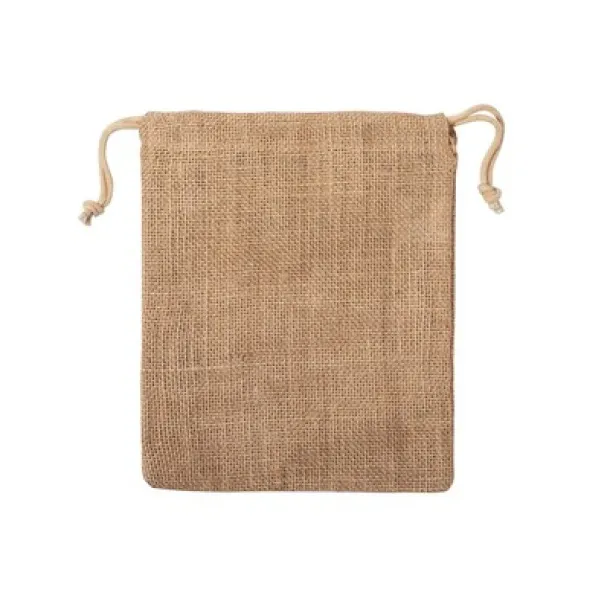  Small jute drawstring bag neutral