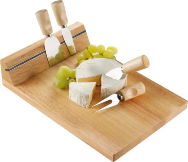  Wooden cheese board Arlo brown