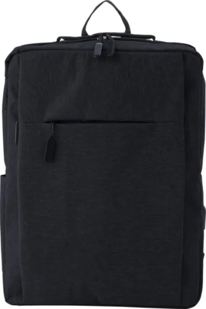 Carlito Polyester (600D) backpack  Crna