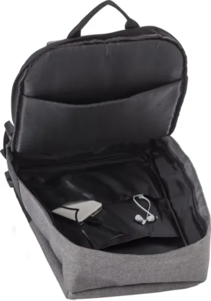 Asim PVC anti-theft laptop ruksak, 15"