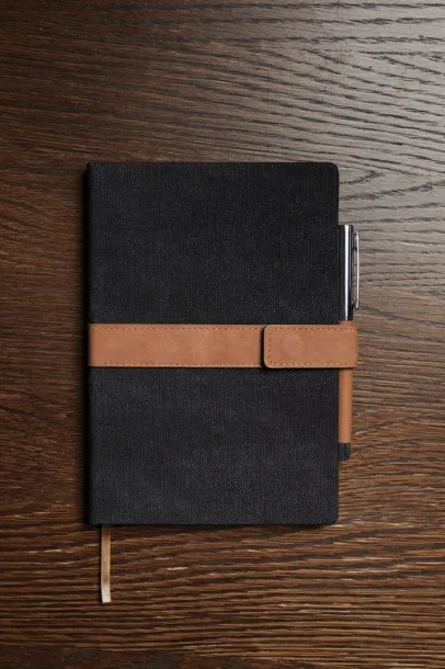 VINGA Bosler RCS recycled SS pen - Vinga brown 