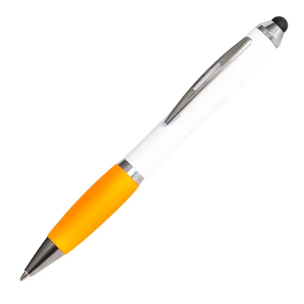 SAN RAFAEL ballpoint pen with stylus Orange