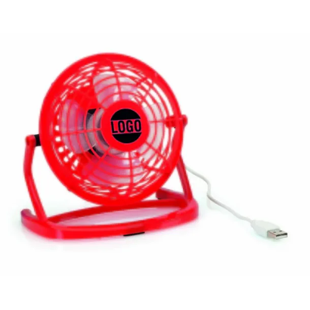  Mini USB ventilator red
