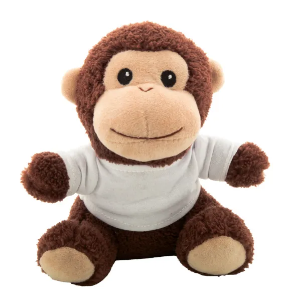 Rehowl RPET plush monkey Brown