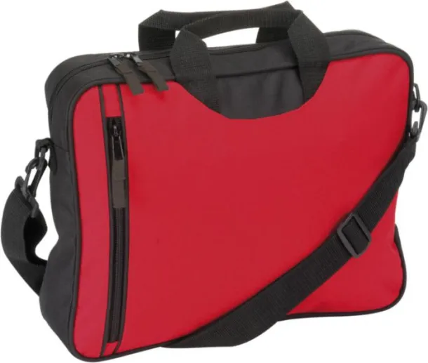 NICOLA polyester (600D) shoulder bag Crvena