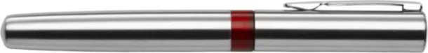 REX Stainless steel ballpen red