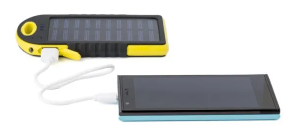 AURORA Rubberized ABS solar power bank