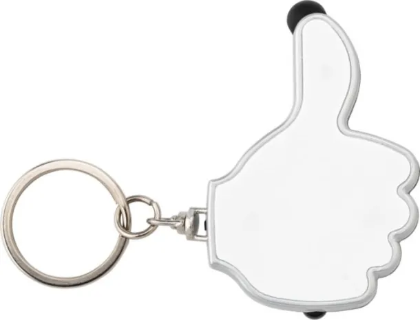 MELVIN ABS 2-in-1 key holder Bijela
