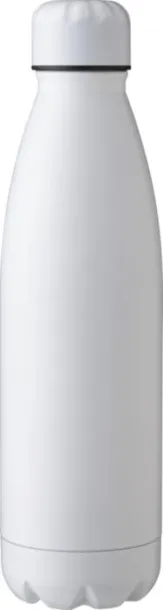 Makayla Stainless steel bottle (750 ml) white