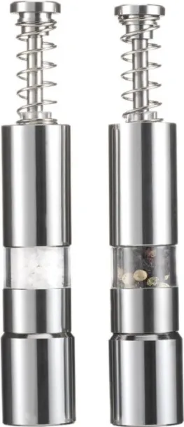  ANNALENA Stainless steel salt and pepper mill Vino