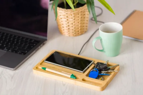 FAYE Bamboo desk organizer