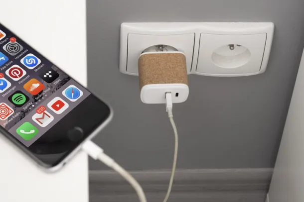 BLOSETO Mains charger Bijela