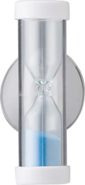 Mia Glass hourglass  light blue