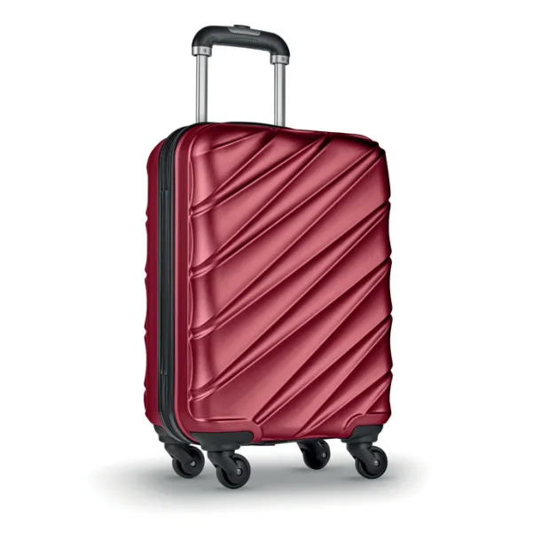 DUBAI PET Hard Shell Trolley Red
