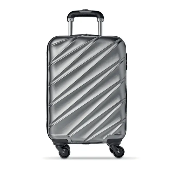 DUBAI PET Hard Shell Trolley Matt Silver