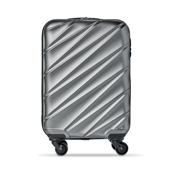 DUBAI PET Hard Shell Trolley Matt Silver