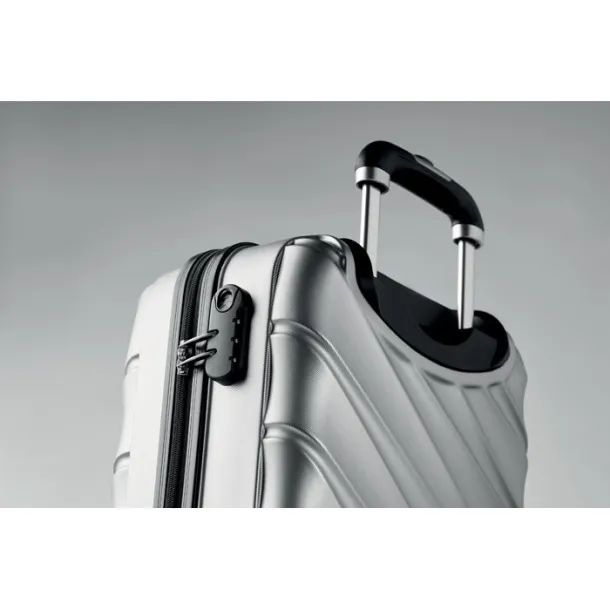 DUBAI PET Hard Shell Trolley Matt Silver