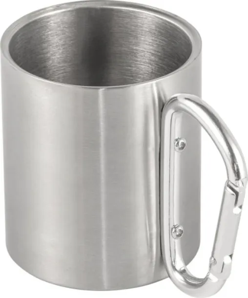  Stainless steel double walled mug Nella