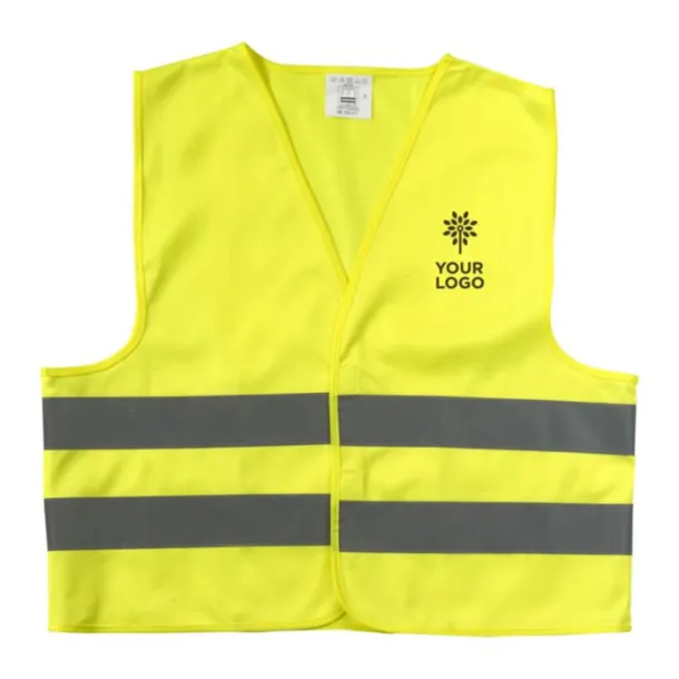 Clara Polyester (75D) safety jacket 