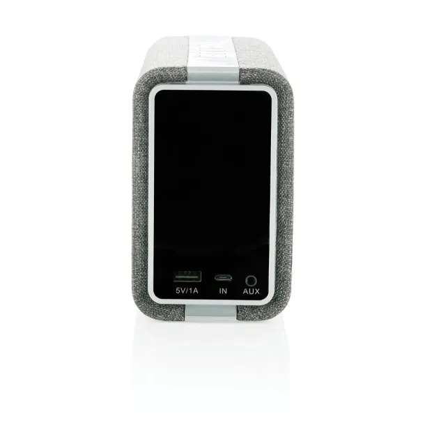  Vogue fabric speaker and powerbank Grey