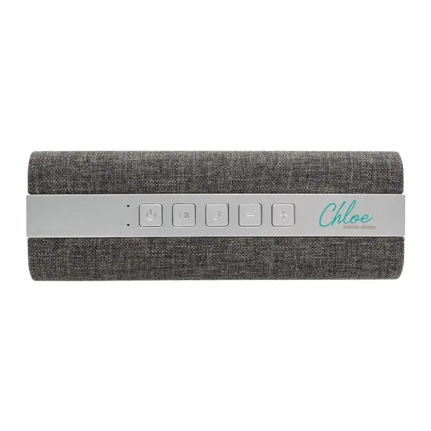  Vogue fabric speaker and powerbank Grey