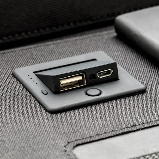  Kyoto 10" tablet portfolio with wireless charging Black