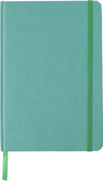 Evangeline Recycled carton notebook (A5)  green