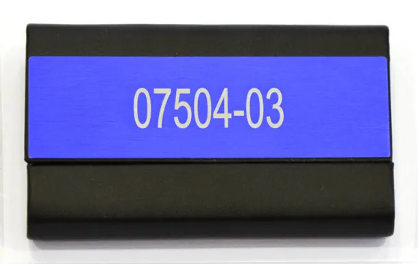 DISA Business card holder Blue