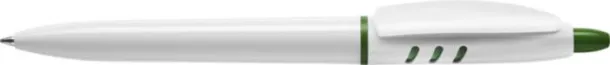 STILOLINEA S30 plastic ballpen - Stilolinea Bijela Zelena