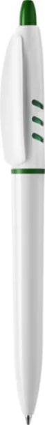 STILOLINEA S30 plastic ballpen - Stilolinea Bijela Zelena