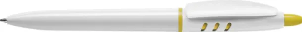 STILOLINEA S30 plastična kemijska olovka - Stilolinea Bijela Žuta