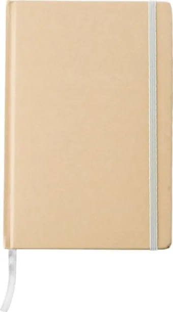 Gianni Recycled paper notebook (A5)  Bijela