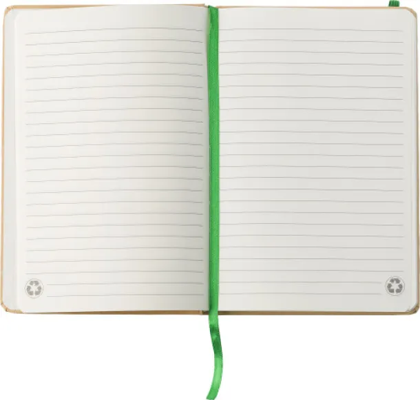 Gianni Recycled paper notebook (A5) 