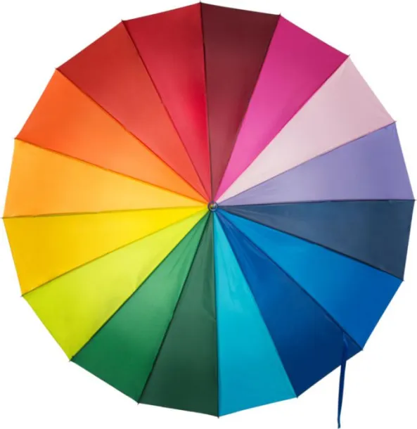 Haya Polyester (190T) umbrella  custom multicolor