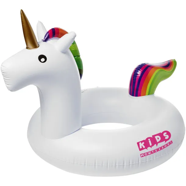 Unicorn inflatable swim ring - Bullet White
