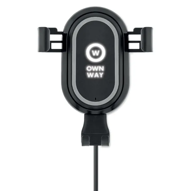 LAUS LIGHT Wireless charging phone holder Black