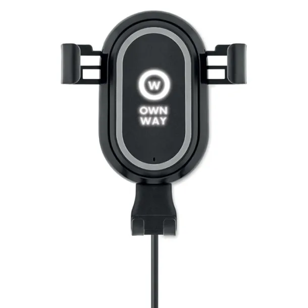 LAUS LIGHT Wireless charging phone holder Black