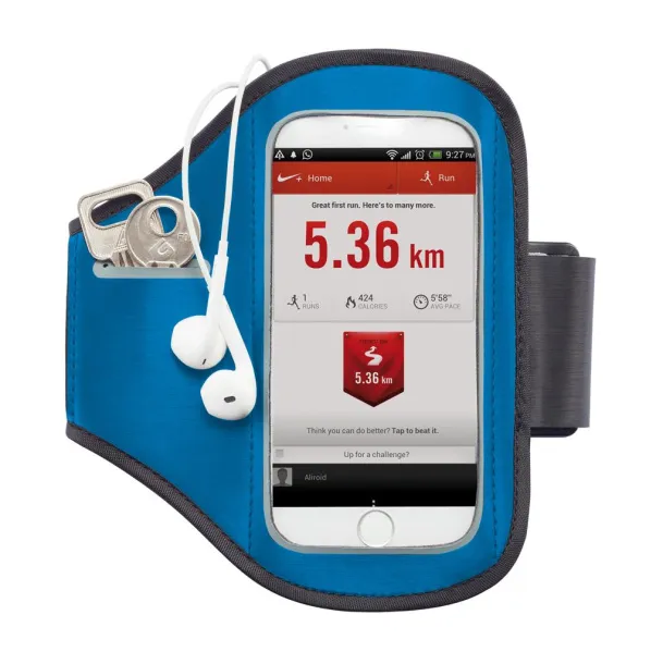  Universal phone sport armband Blue Black