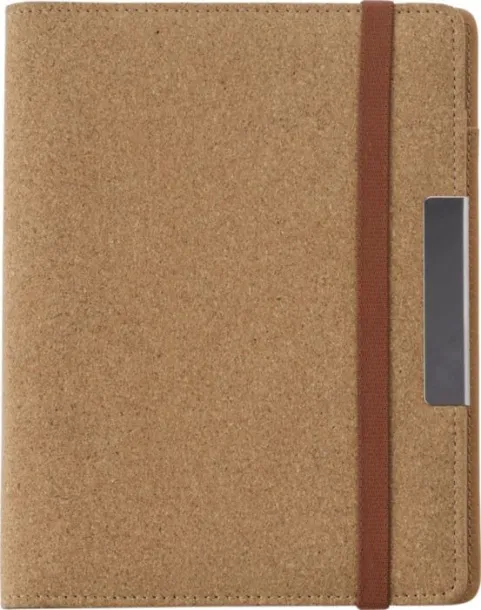 LORETTA Cork portfolio brown