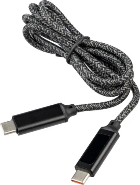 Claudia Nylon fabric charging cable 65W 